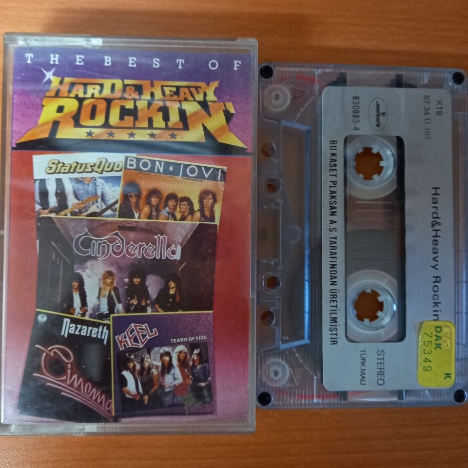 THE BEST OF HARD & HEAVY ROCKIN' (1987) - KASET 2.EL