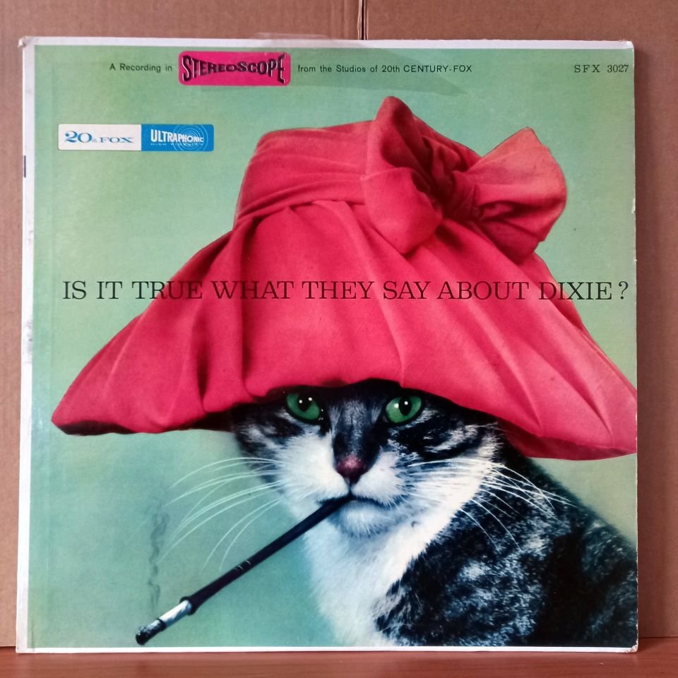 IS IT TRUE WHAT THEY SAY ABOUT DIXIE? / MEL DAVIS, BERNIE PRIVIN, PHIL BODNER, DEANE KINCAIDE, HARRY DIVITO, ROD LEVITT, MARTY NAPOLEON, JOHN QUARA, SANDY BLOCK, CLIFF LEEMAN - LP 2.EL PLAK