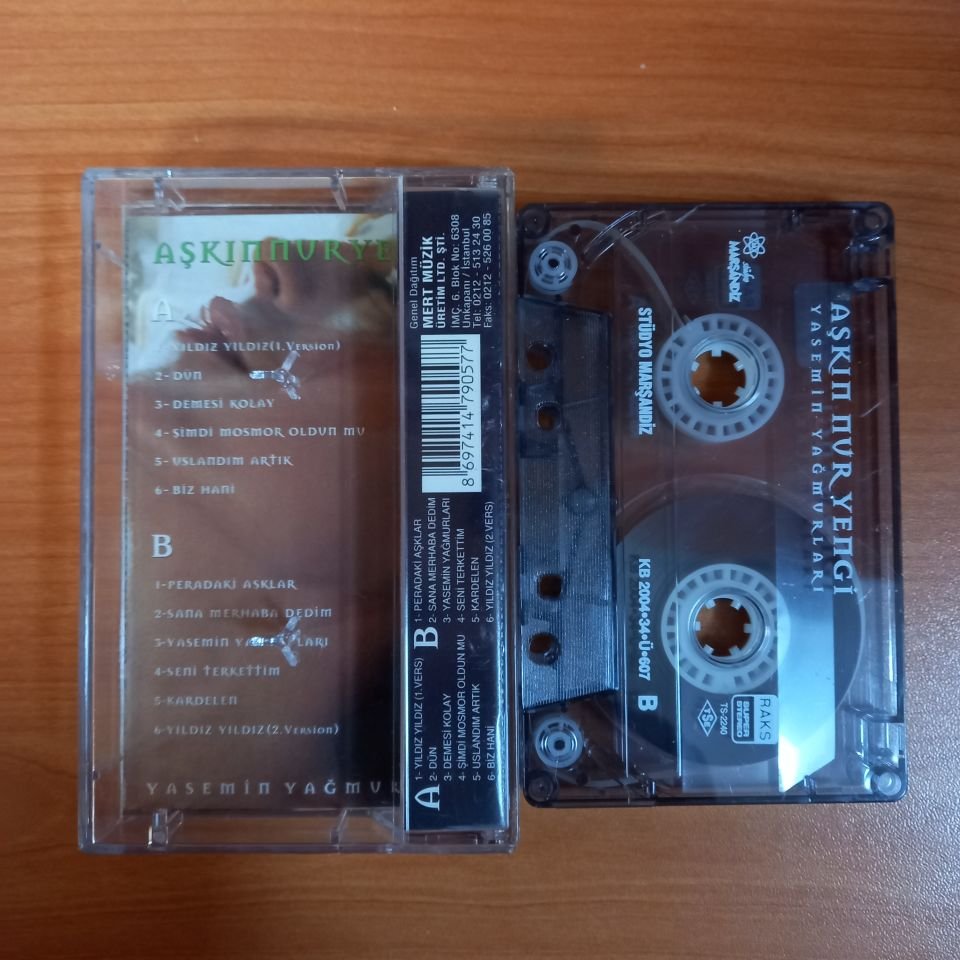 AŞKIN NUR YENGİ - YASEMİN YAĞMURLARI (2004) - KASET 2.EL