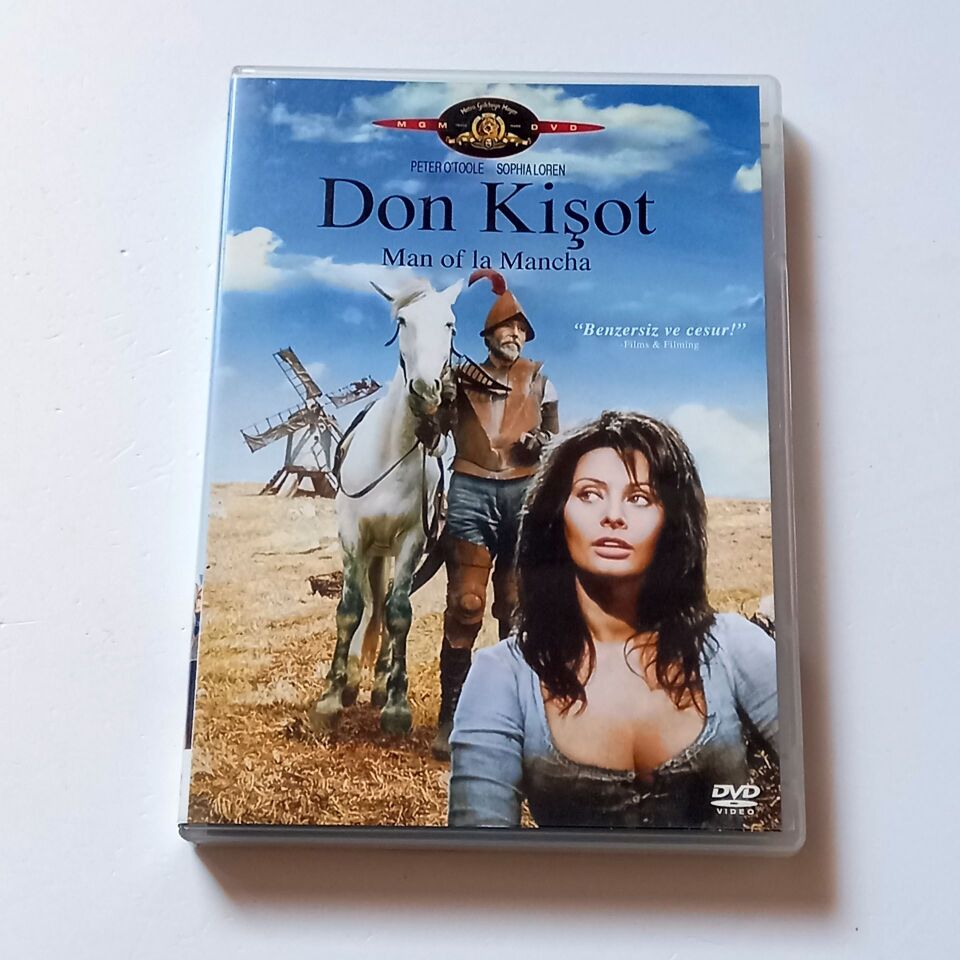 DON KİŞOT / MAN OF LA MANCHA - PETER O'TOOLE, SOPHIA LOREN - YÖN.: ARTHUR HILLER - DVD 2.EL