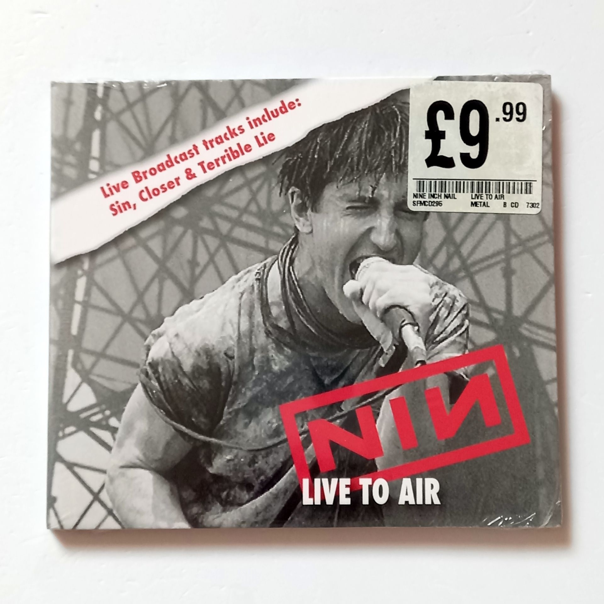 NINE INCH NAILS – LIVE TO AIR (2014) - CD DIGIPAK SIFIR