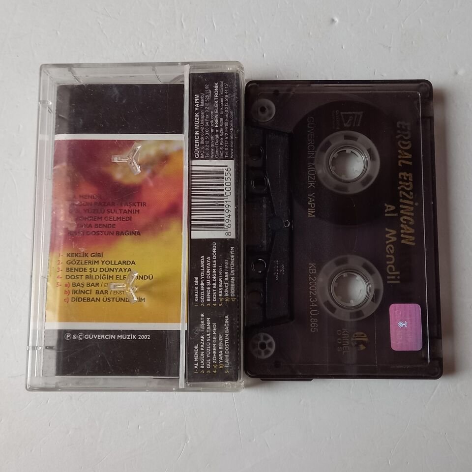 ERDAL ERZİNCAN - AL MENDİL (2002) - KASET 2.EL