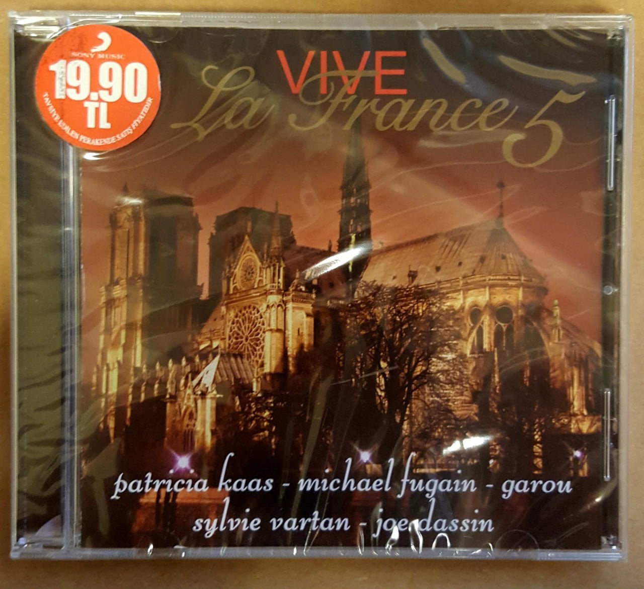 VIVE LA FRANCE KARIŞIK FRANSIZCA CD SIFIR