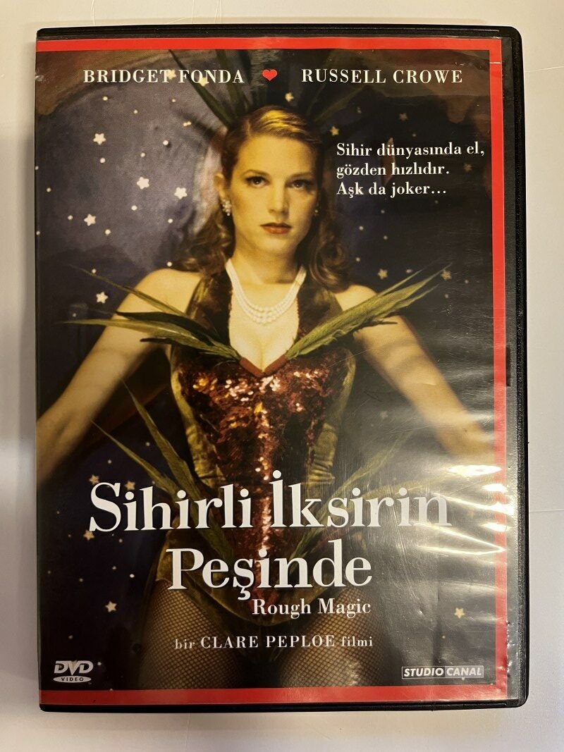 SİHİRLİ İKSİRİN PEŞİNDE - ROUGH MAGIC - BRIGITTE FONDA - RUSSELL CROWE - DVD 2.EL