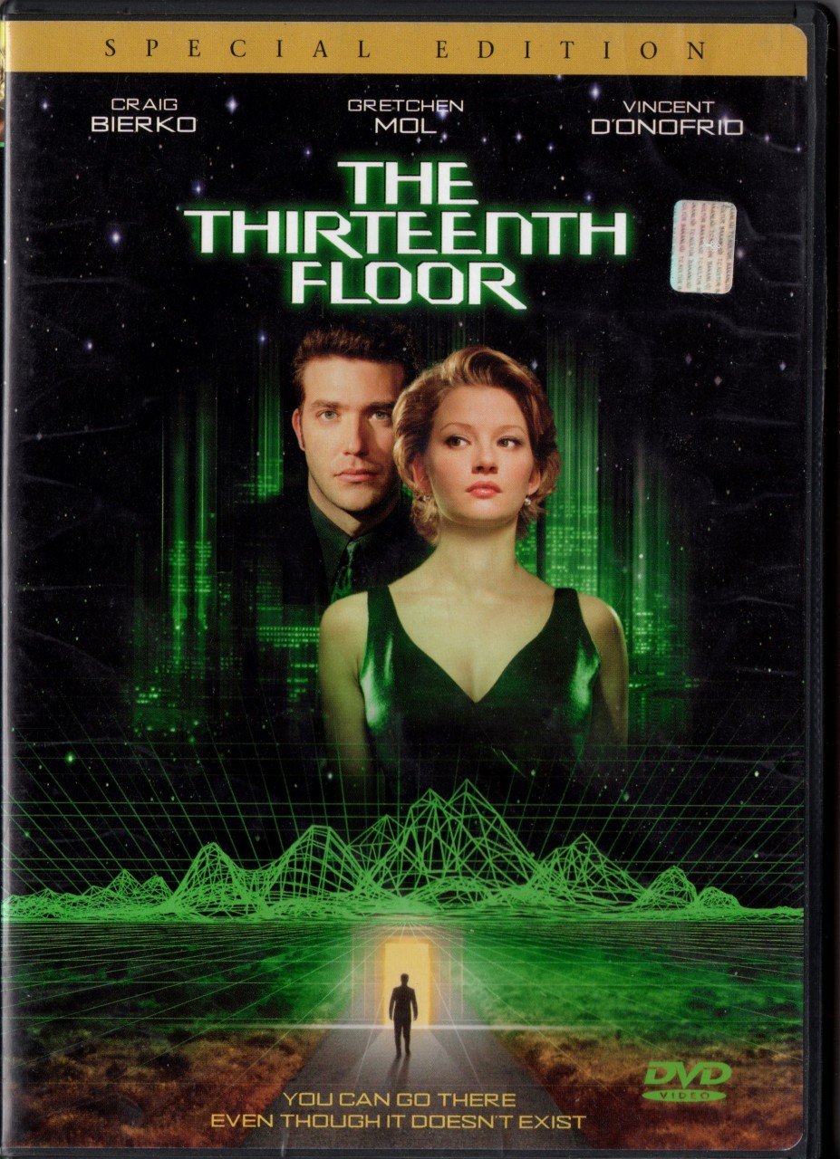 THE THIRTEENTH FLOOR - ON ÜÇÜNCÜ KAT - CRAIG BIERKO - GRETCHEN MOL - DVD 2.EL 1.BÖLGE TR ALTYAZI YOKTUR