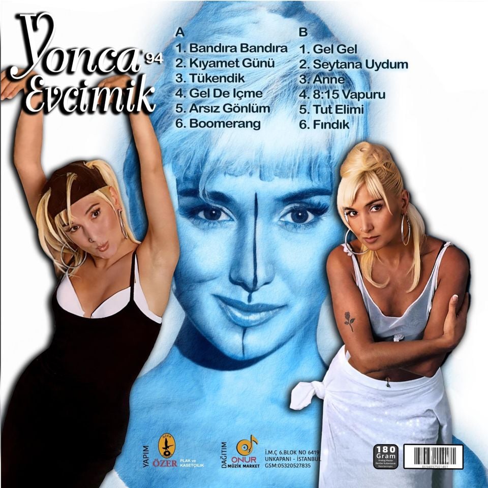 YONCA EVCİMİK - YONCA EVCİMİK '94 (1994) - LP RENKLİ 180GR 2025 BASIM AÇILIR KAPAK SIFIR PLAK