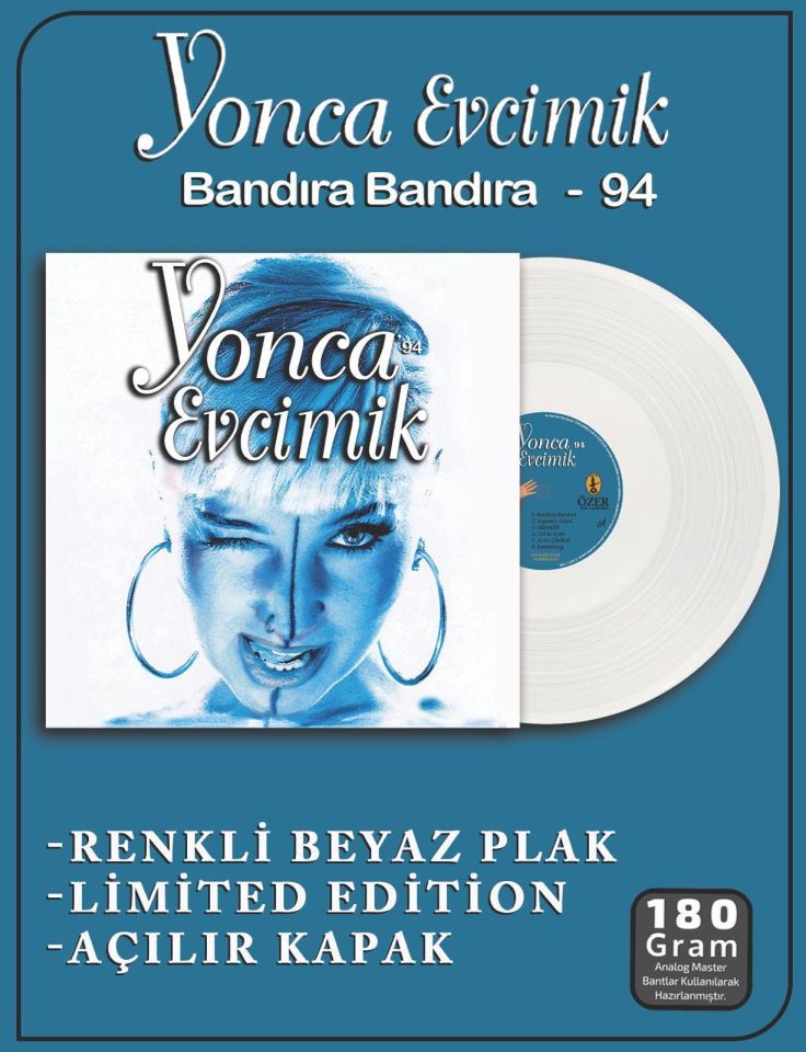 YONCA EVCİMİK - YONCA EVCİMİK '94 (1994) - LP RENKLİ 180GR 2025 BASIM AÇILIR KAPAK SIFIR PLAK