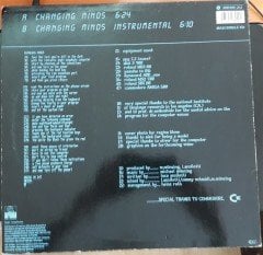 16 BIT - CHANGING MINDS (1987) - 12'' MAXI SINGLE PLAK 2.EL