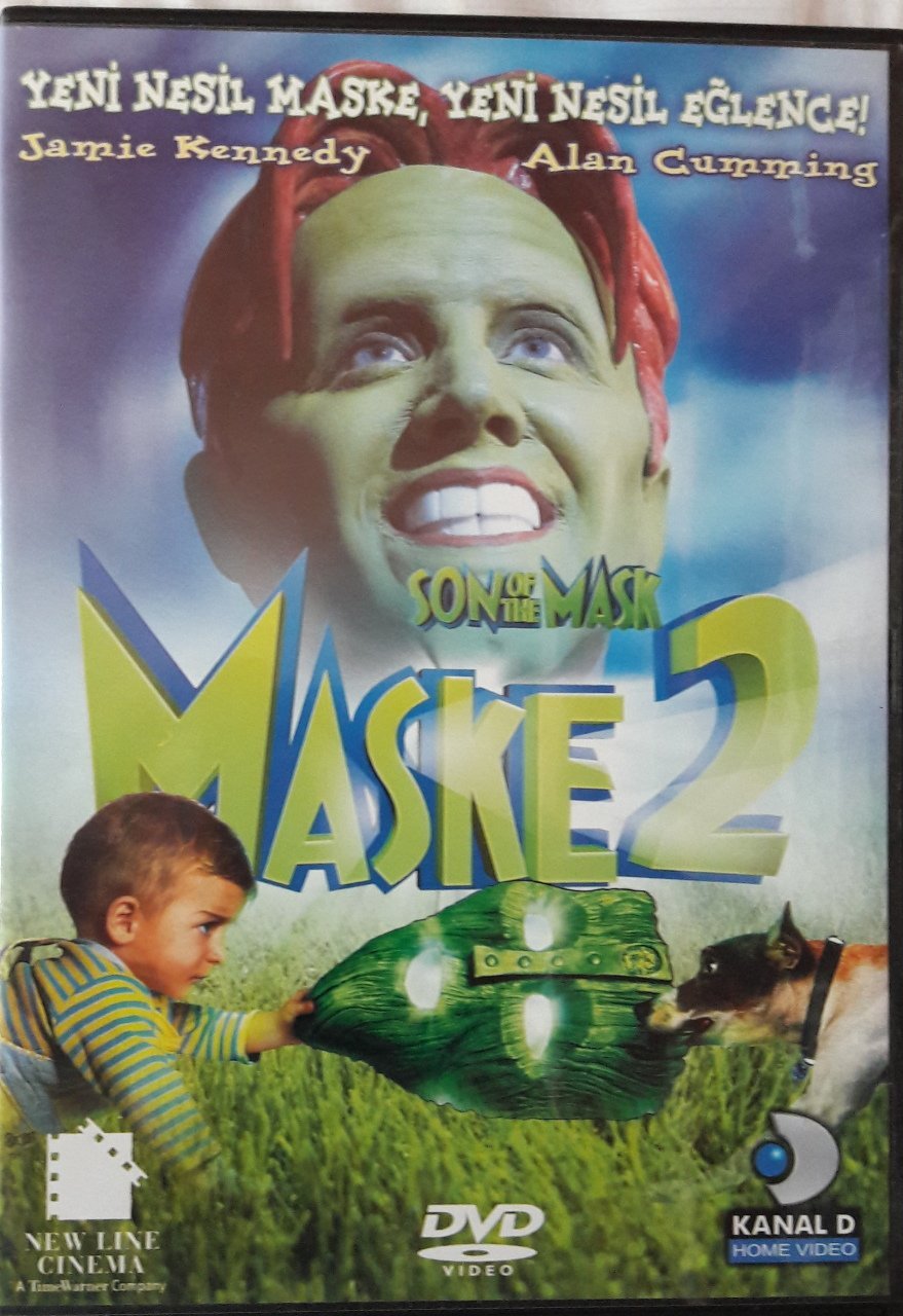 MASKE 2 - SON OF THE MASK - JAMIE KENNEDY - DVD 2.EL