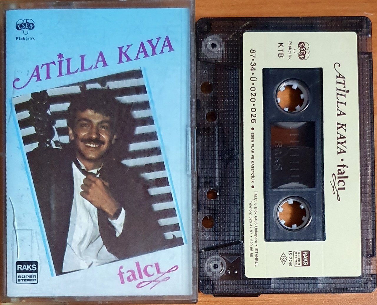 ATİLLA KAYA - FALCI (1987) - KASET ESEN 2.EL