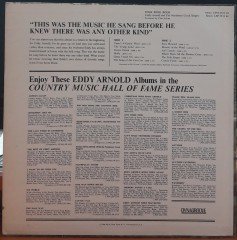 EDDY ARNOLD - FOLK SONG BOOK - PLAK 2.EL