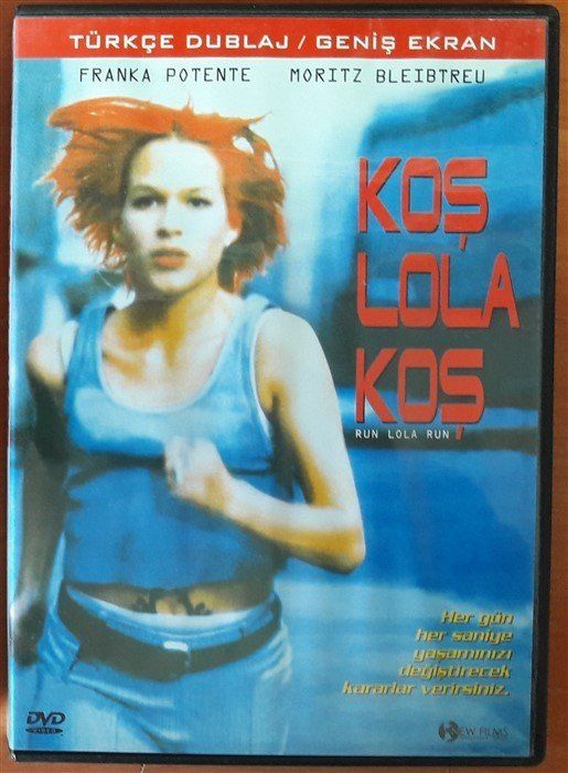 KOŞ LOLA KOŞ - RUN LOLA RUN - FRANKA POTENTE - MORITZ BLEIBTREU - TOM TYKWER - DVD 2.EL