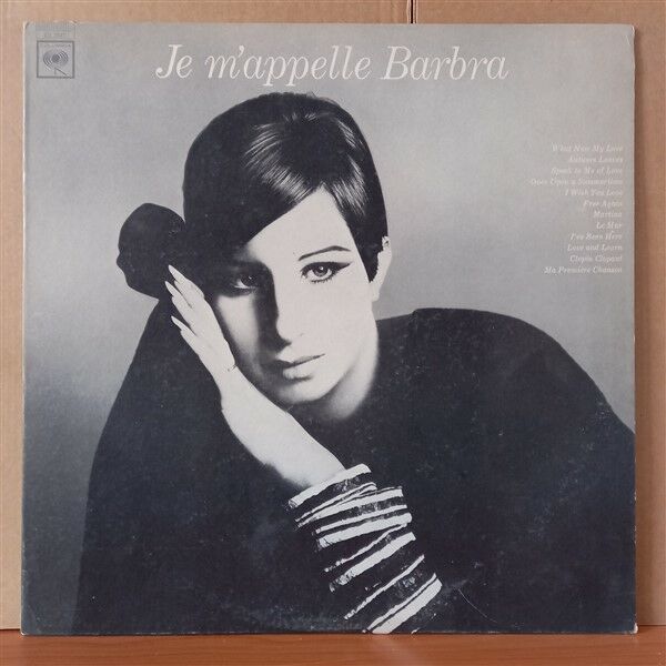BARBRA STREISAND – JE M'APPELLE BARBRA (1966) - LP 2.EL PLAK