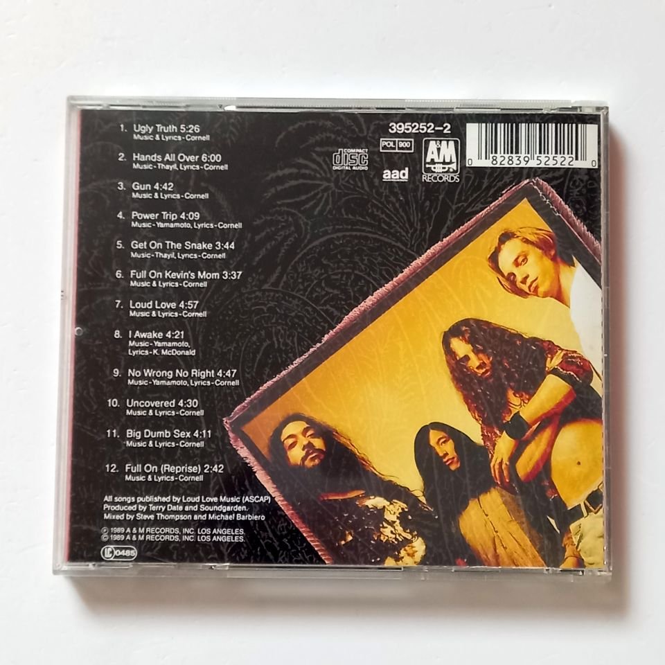 SOUNDGARDEN – LOUDER THAN LOVE (1989) - CD REISSUE 2.EL
