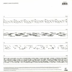 BRIAN ENO - AMBIENT 1 MUSIC FOR AIRPORTS (1978) - LP SIFIR PLAK