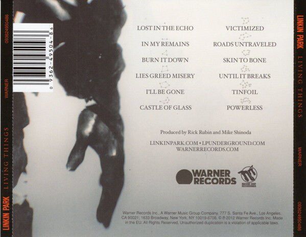 LINKIN PARK – LIVING THINGS (2012) - CD REISSUE JEWEL CASE / AMBALAJINDA SIFIR