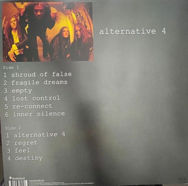 ANATHEMA - ALTERNATIVE 4 (1998) - LP 2023 MARBLE VINYL SIFIR PLAK