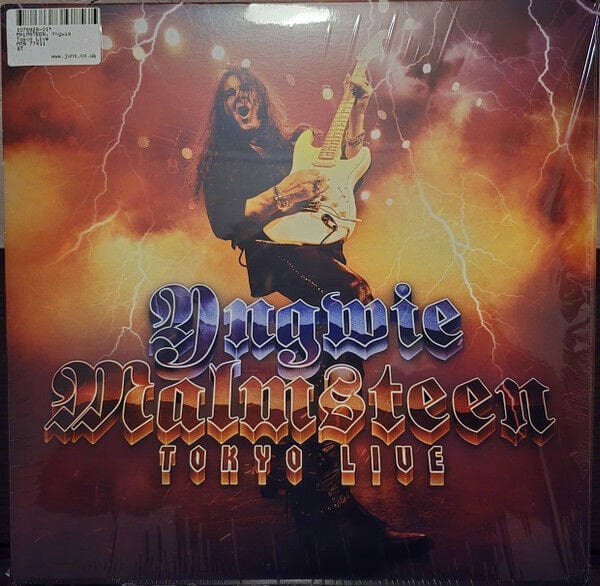 YNGWIE MALMSTEEN – TOKYO LIVE (2025) - 2LP LIMITED EDITION RED VINYL SIFIR PLAK