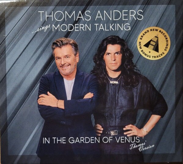 THOMAS ANDERS – …SINGS MODERN TALKING / IN THE GARDEN OF VENUS / THOMAS' VERSION (2025) - 3CD LIMITED EDITION DIGIPAK AMBALAJINDA SIFIR