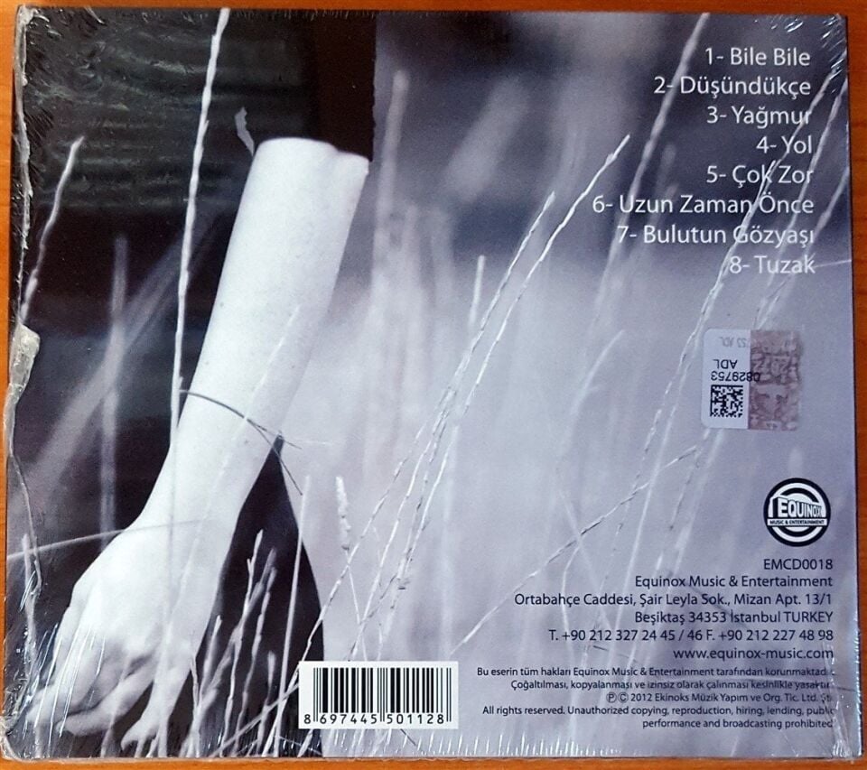 SİBEL GÜRSOY – YOL (2012) - CD DIGIPAK AMBALAJINDA SIFIR