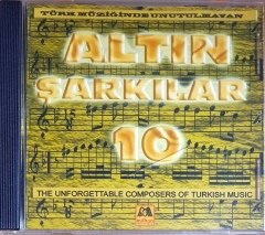 ALTIN ŞARKILAR 10 (1995) MİLHAN MÜZİK CD 2.EL