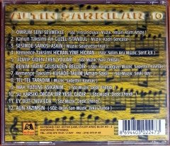 ALTIN ŞARKILAR 10 (1995) MİLHAN MÜZİK CD 2.EL