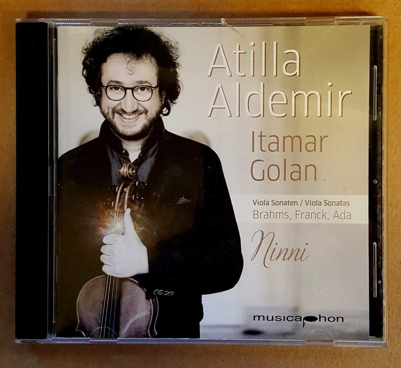 ATİLLA ALDEMİR / ITAMAR GOLAN - NİNNİ (2015) - CD BRAHMS FRANCK SELMAN ADA 2.EL