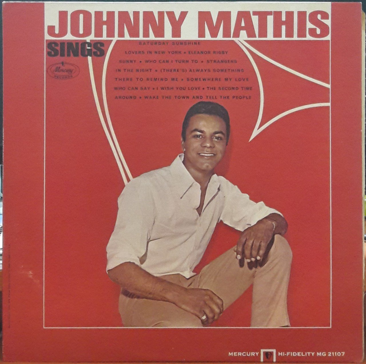 JOHNNY MATHIS - SINGS - PLAK 2.EL
