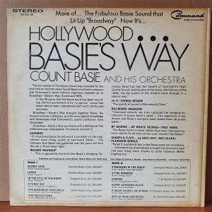 COUNT BASIE AND HIS ORCHESTRA - HOLLYWOOD...BASIE'S WAY (1967) - LP 2.EL PLAK