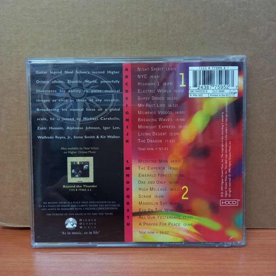 NEAL SCHON - ELECTRIC WORLD (1997) - 2CD 2. EL
