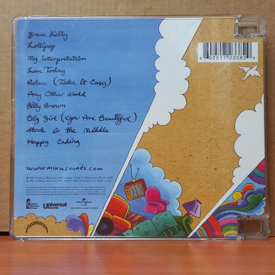 MIKA - LIFE IN CARTOON MOTION (2007) - CD 2.EL