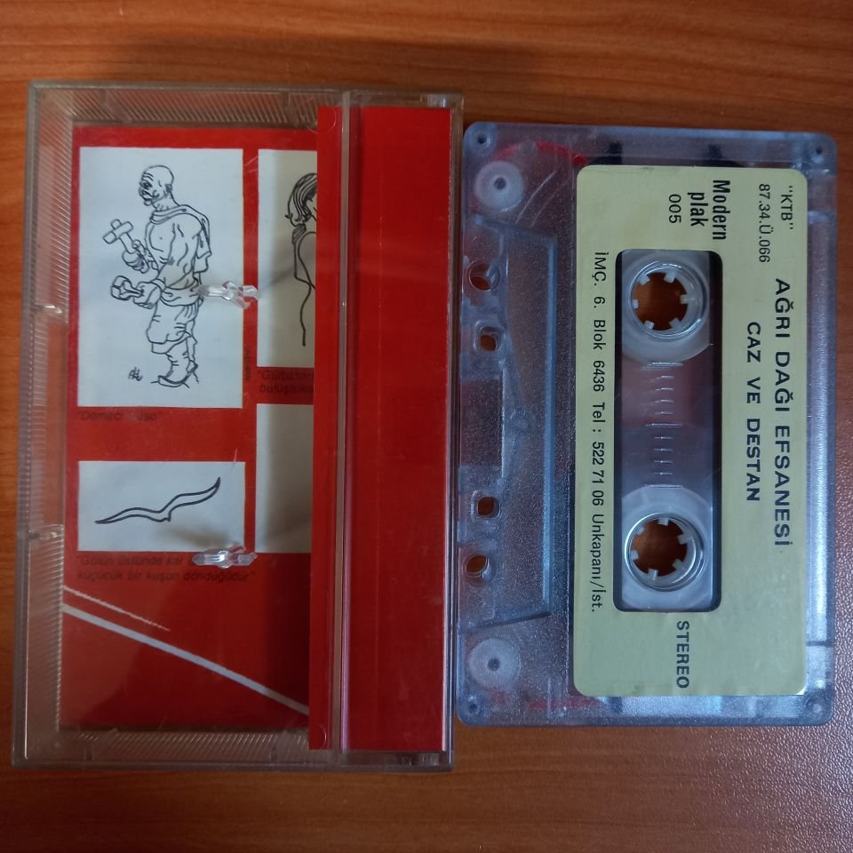 TAYFUN ERDEM / AĞRI DAĞI EFSANESI - CAZ VE DESTAN (1987) - KASET 2.EL
