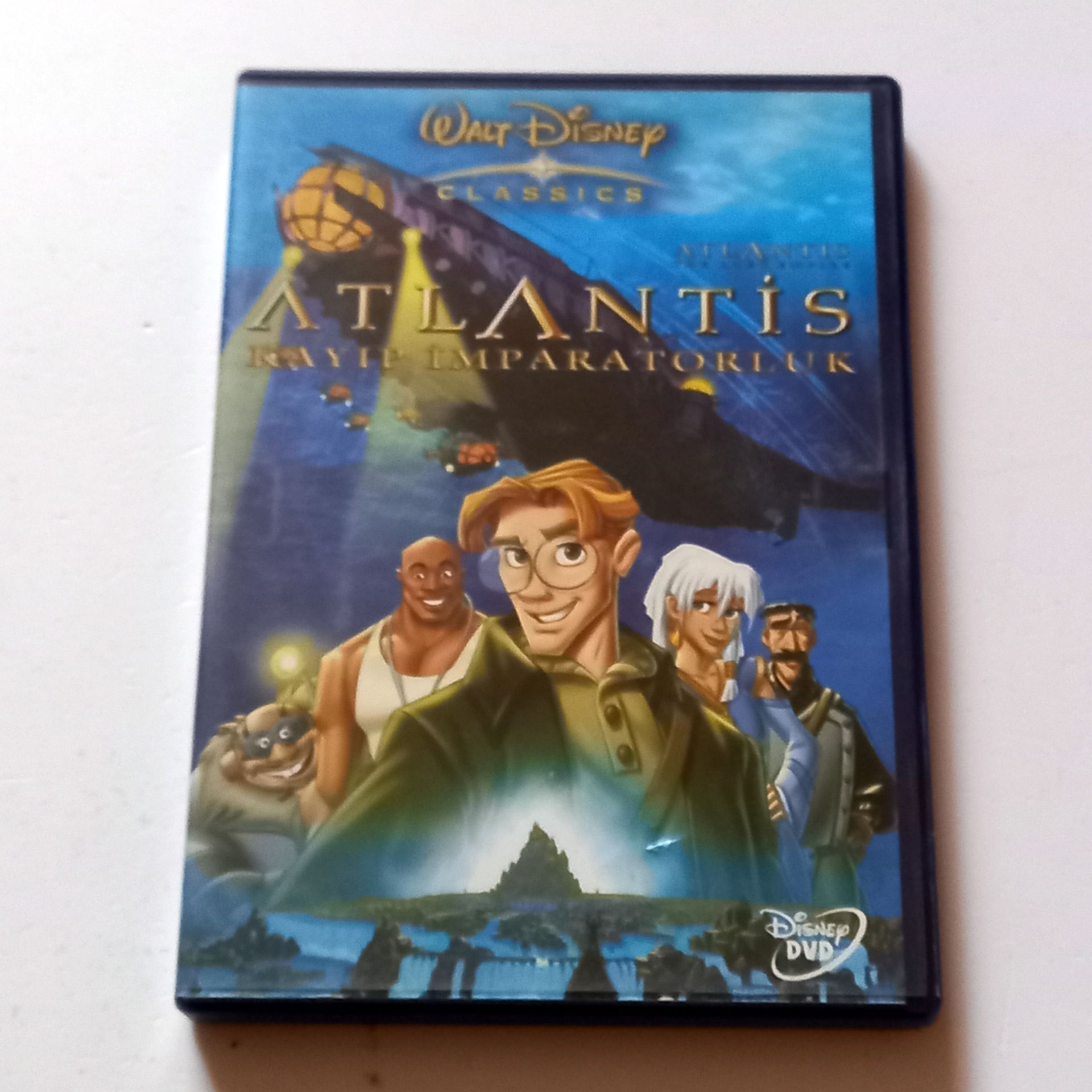 ATLANTİS KAYIP İMPARATORLUK - ATLANTIS THE LOST EMPIRE - WALT DISNEY ANİMASYON - DVD 2.EL