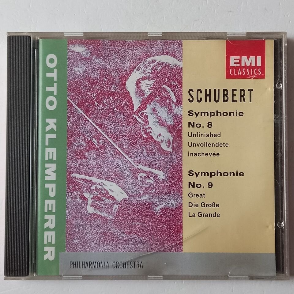 SCHUBERT: SYMPHONIE NO. 8 & 9 - OTTO KLEMPERER, PHILHARMONIA ORCHESTRA (1991) - CD 2.EL