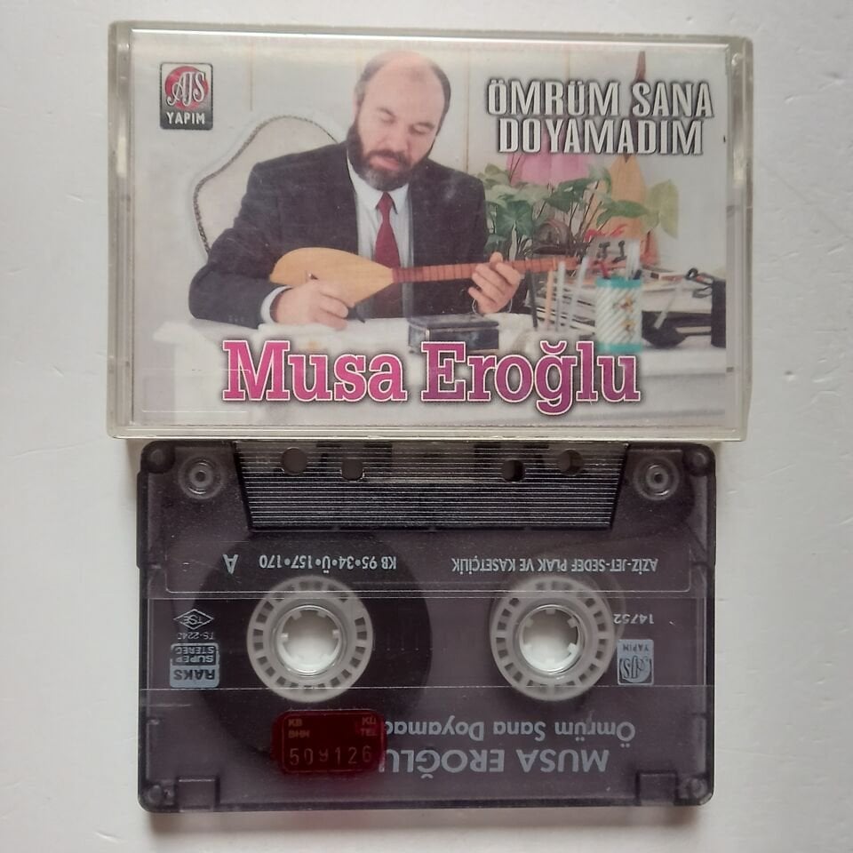 MUSA EROĞLU - ÖMRÜM SANA DOYAMADIM (1995) - KASET 2.EL