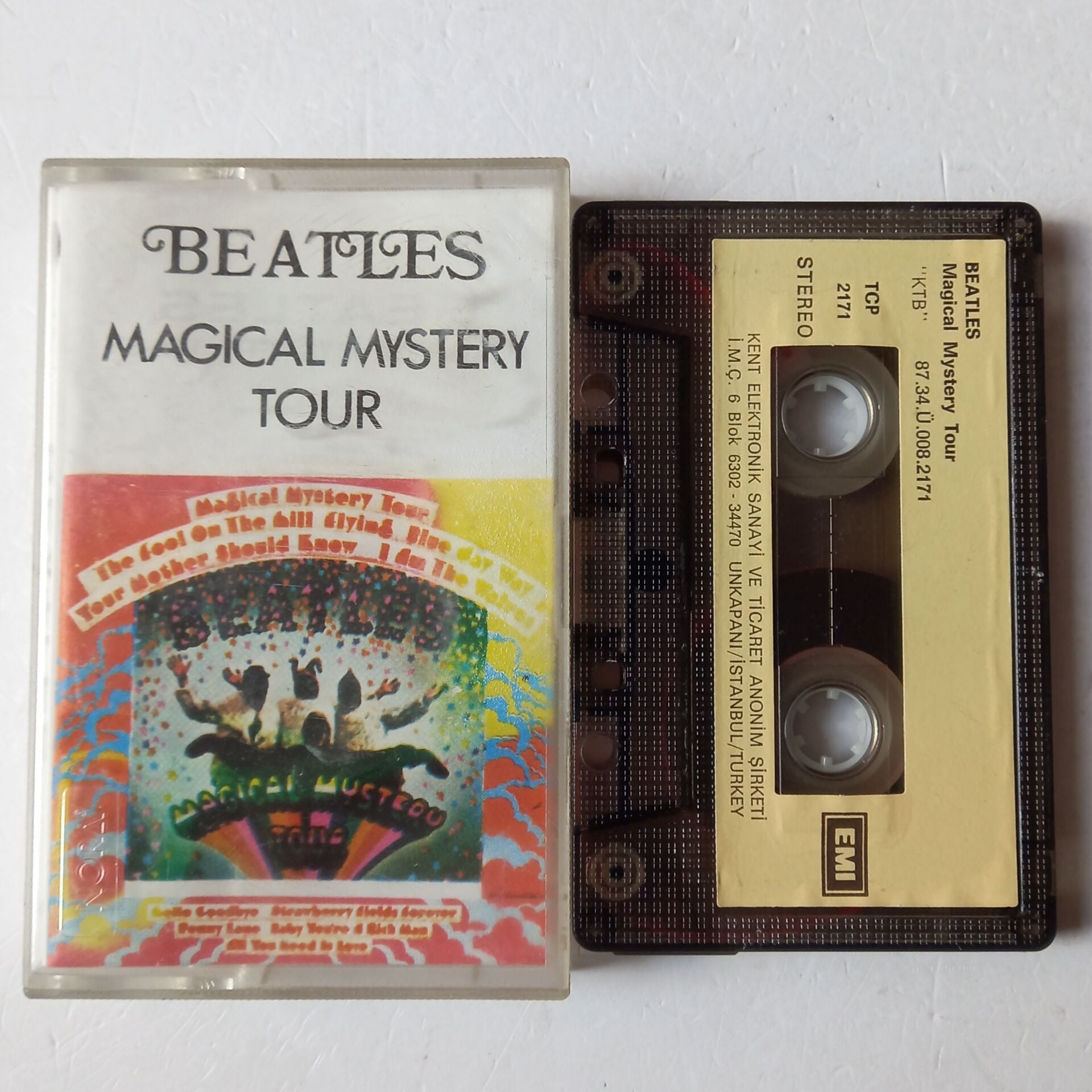 THE BEATLES – MAGICAL MYSTERY TOUR (1987) - KASET REISSUE 2.EL