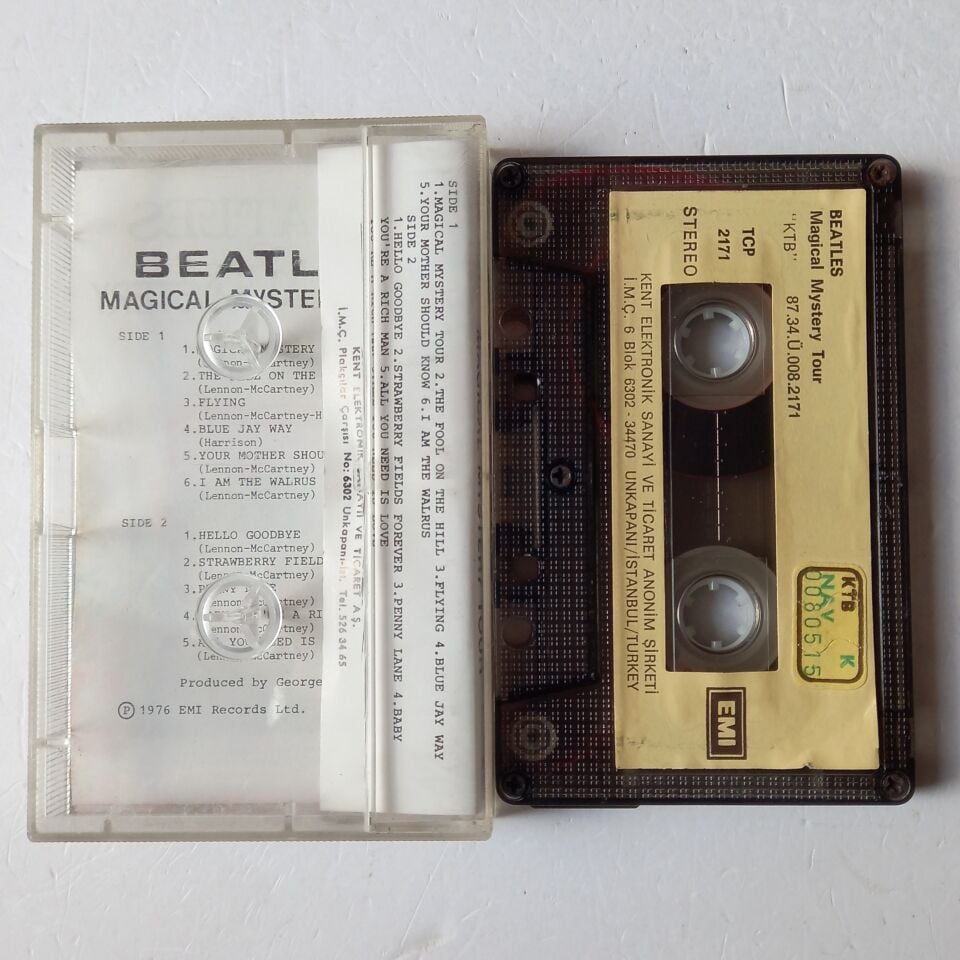 THE BEATLES – MAGICAL MYSTERY TOUR (1987) - KASET REISSUE 2.EL