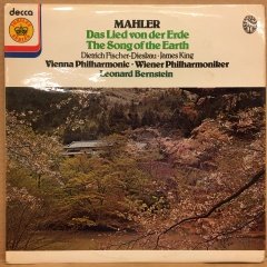 MAHLER DAS LIED VON DER ERDE FISCHER-DIESKAU JAMES KING VIENNA PHIL. BERNSTEIN 1977 2.EL PLAK