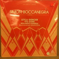 LEYLA GENCER VERDI SIMON BOCCANEGRA HIGHLIGHTS SIFIR PLAK