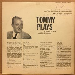 TOMMY DORSEY AND HIS ORCHESTRA - TOMMY PLAYS 2.EL PLAK