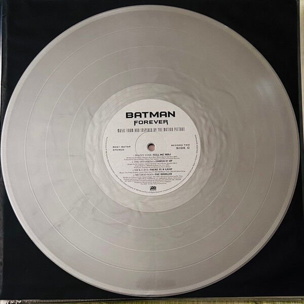 BATMAN FOREVER SOUNDTRACK (1995) - 2LP 2021 REISSUE GATEFOLD BLUE & SILVER VINYL SIFIR PLAK