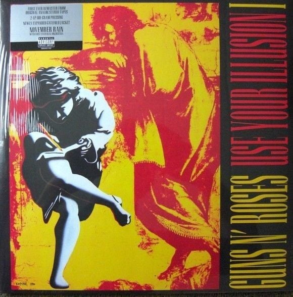 GUNS N' ROSES - USE YOUR ILLUSION I (1991) - 2LP 180GR 2022 EDITION GATEFOLD SIFIR PLAK