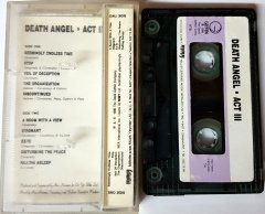 DEATH ANGEL - ACT III (1990) MMY CASSETTE MADE IN TURKEY ''USED''
