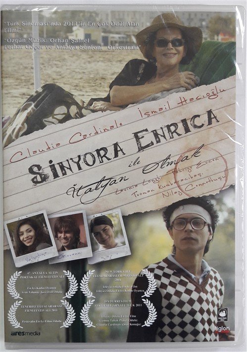 SİNYORA ENRICA İLE İTALYAN OLMAK - CLAUDIA CARDINALE - İSMAİL HACIOĞLU - ALİ İLHAN - DVD SIFIR