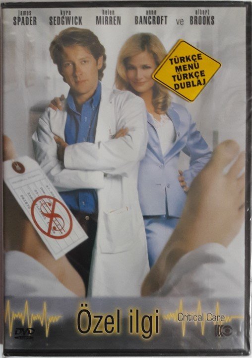 ÖZEL İLGİ - CRITICAL CARE - JAMES SPADER - KYRA SEDGWICK - HELEN MIRREN - DVD SIFIR