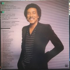 SMOKEY ROBINSON - BEING WITH YOU (1981) - PLAK 2.EL