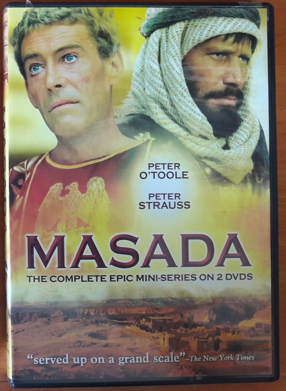 MASADA - PETER O'TOOLE - 2DVD 2.EL 1. BÖLGE TR ALTYAZI YOKTUR