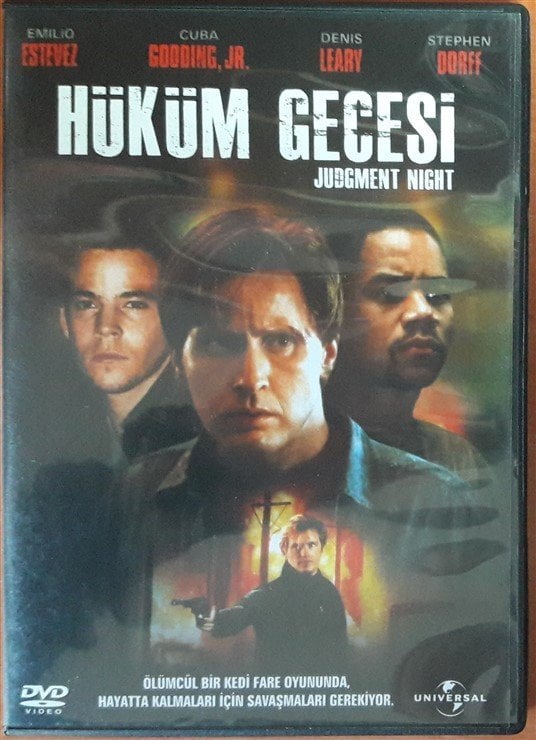 HÜKÜM GECESİ - JUDGEMENT NIGHT - EMILIO ESTEVEZ - DVD 2.EL