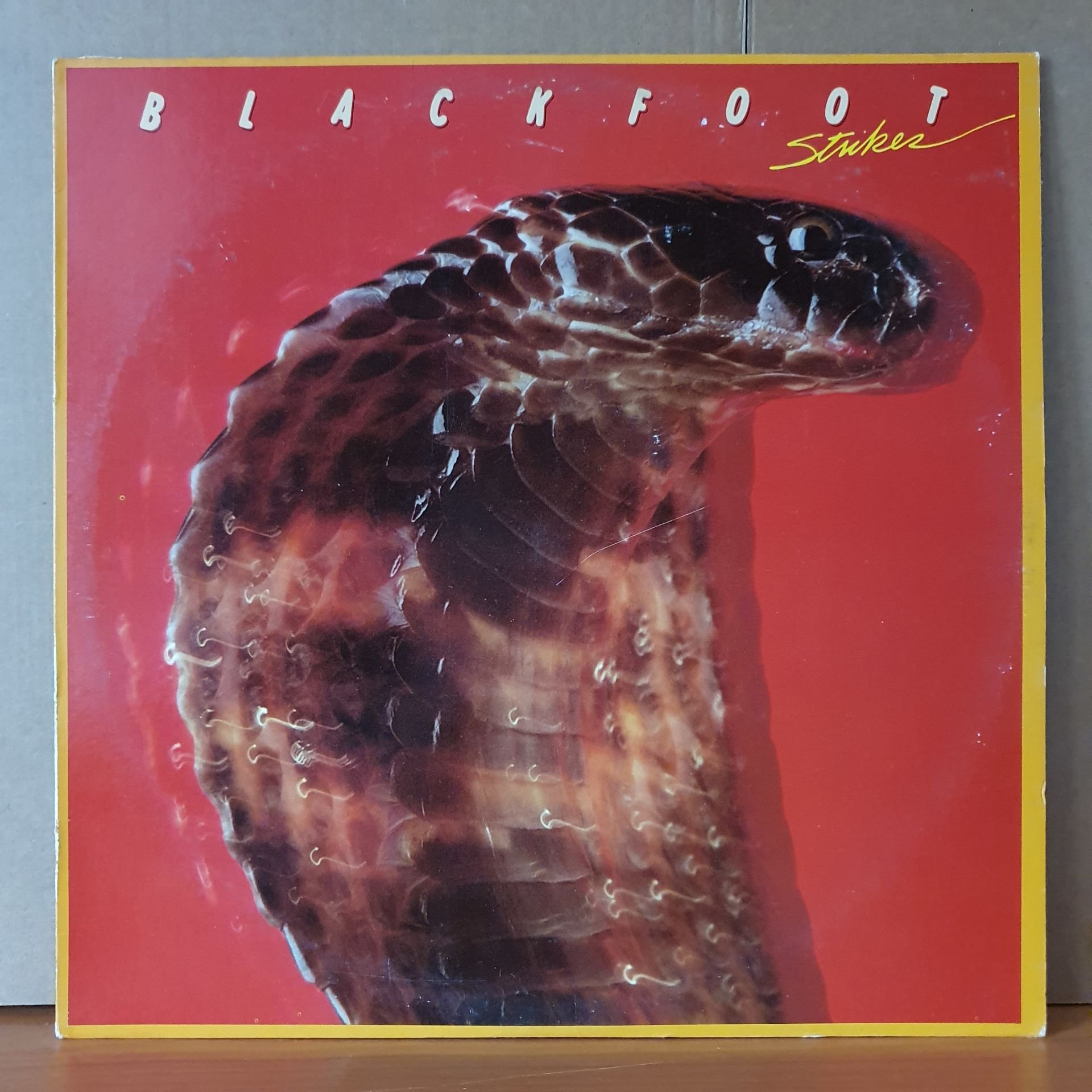 BLACKFOOT - STRIKES (1979) - LP 2.EL PLAK
