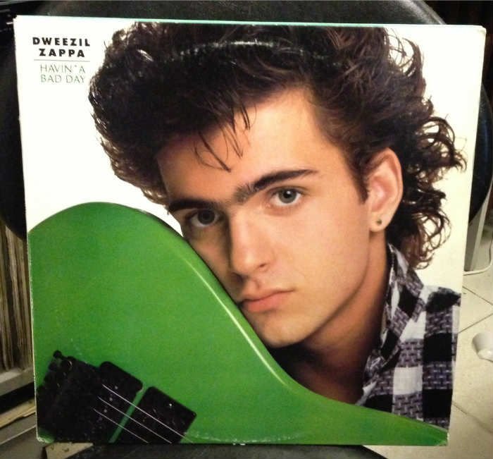 DWEEZIL ZAPPA - HAVIN' A BAD DAY 1986 LP
